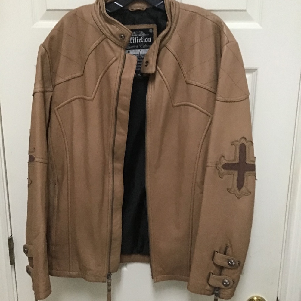 XL limited edition men’s leather jacket